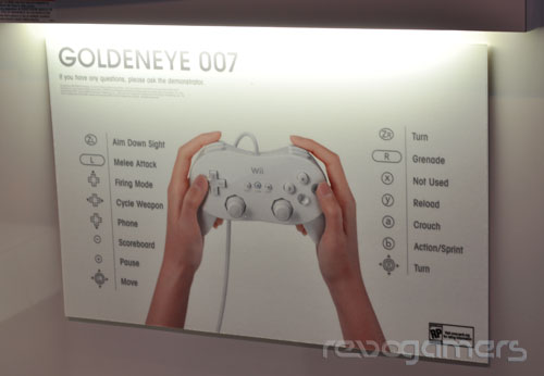 Goldeneye 007 Wii - controles Mando Clásico Pro Goldeneye 007 Wii - controles Mando Clásico Pro