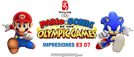 Mario & Sonic at E3 07
