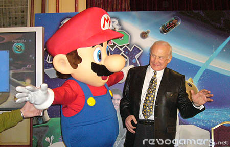 Presentación europea Mario Galaxy