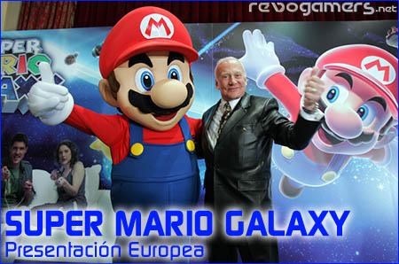 Presentación europea Mario Galaxy
