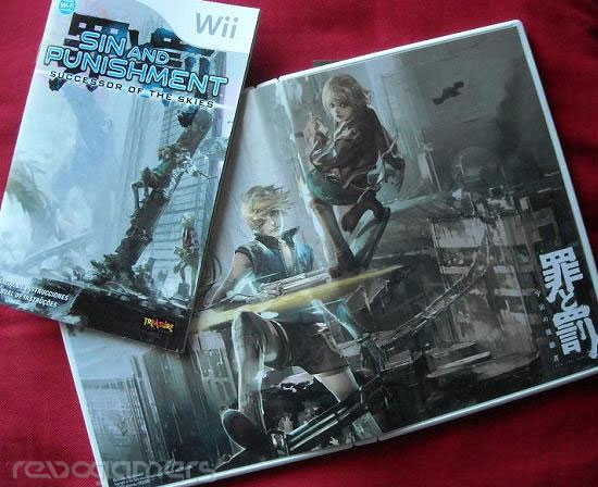 sin & punishment 2 successor of the skies boxart portada wii reovgamers