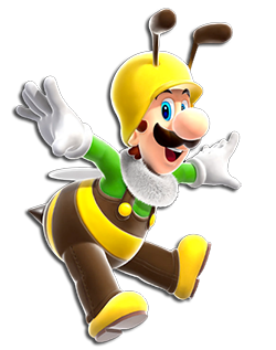 Luigi Abeja - Super Mario Galaxy 2