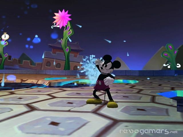 Epic Mickey Wii pantalla