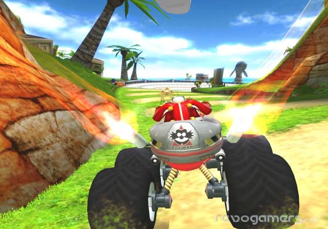 sonic and sega all-stars racing impresiones wii revogamers