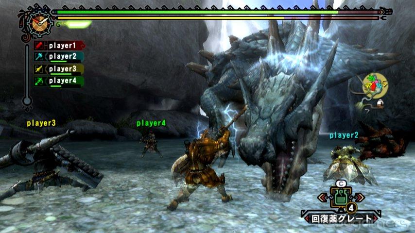 Monster Hunter Tri Lagiacrus wii revogamers