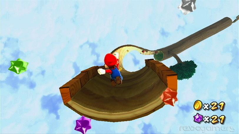 Tobogán de madera - Super Mario Galaxy 2
