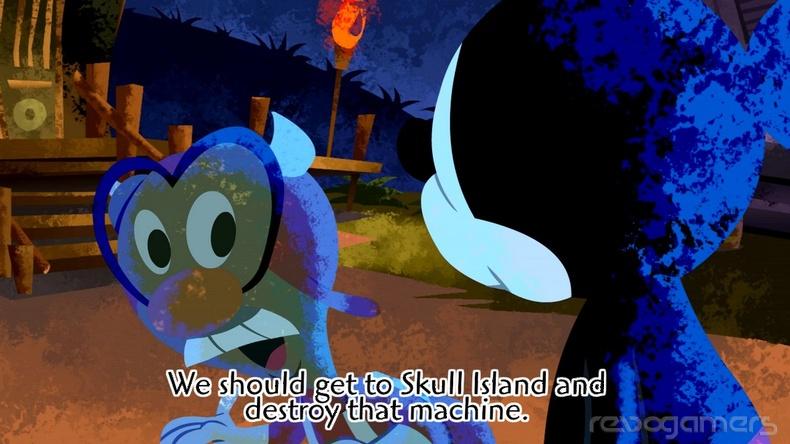 Epic Mickey - storyboards a lo Mary Blair