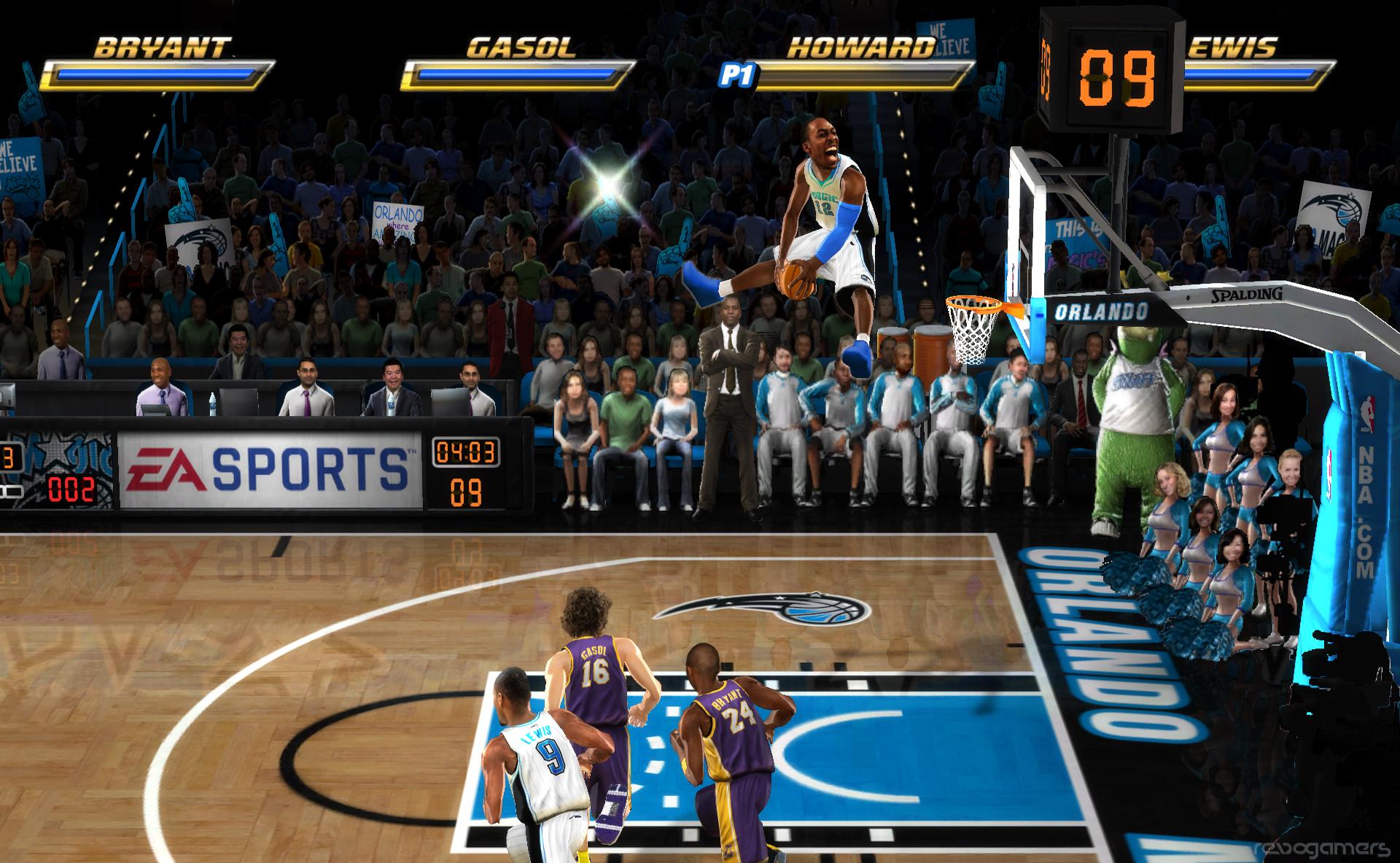 Pau Gasol en NBA Jam para Wii - Revogamers.net