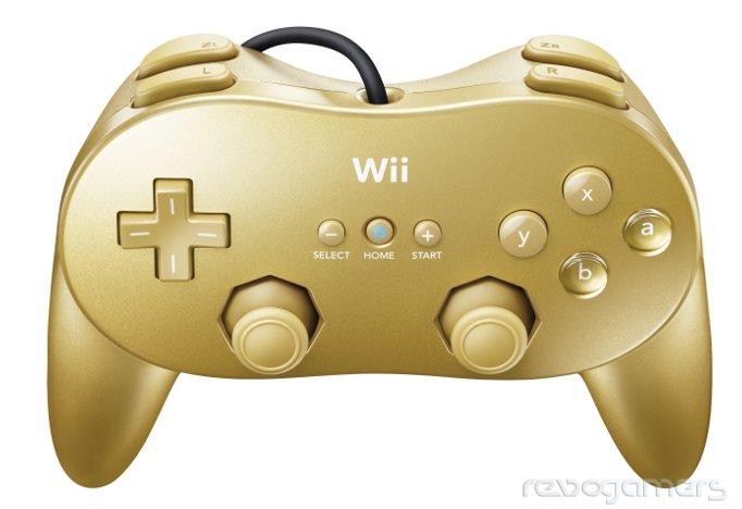 Goldeneye 007 - Mando Clásico Pro Dorado - Revogamers.net