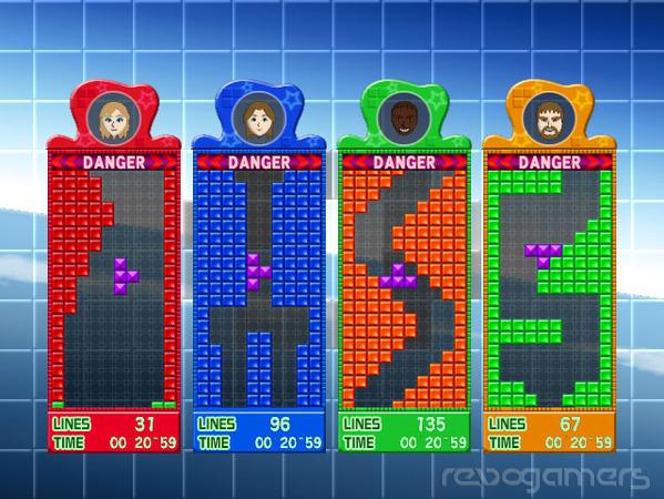 tetris party deluxe multiplayer wii revogamers